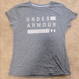 Gray Under Armour Active Top